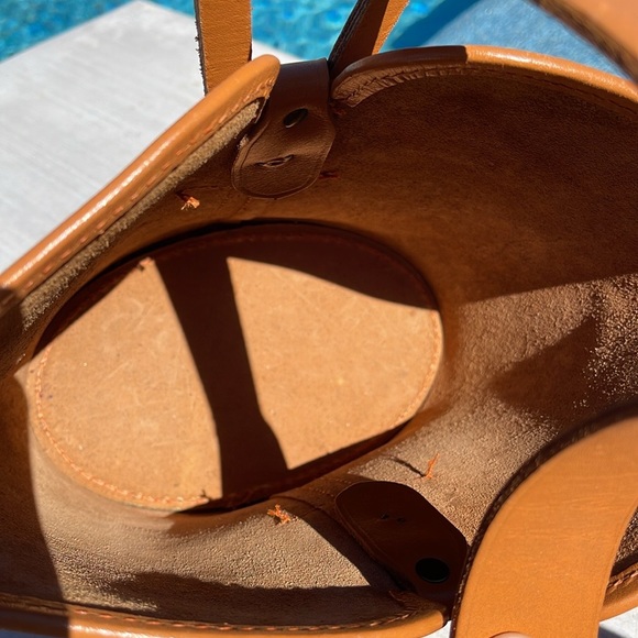 Norris Leather Bucket Bag - Picture 9 of 10